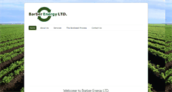 Desktop Screenshot of barberenergyltd.com